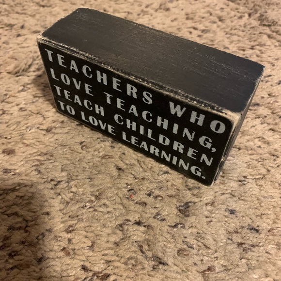 Rustic Teaching Sign - Picture 2 of 4